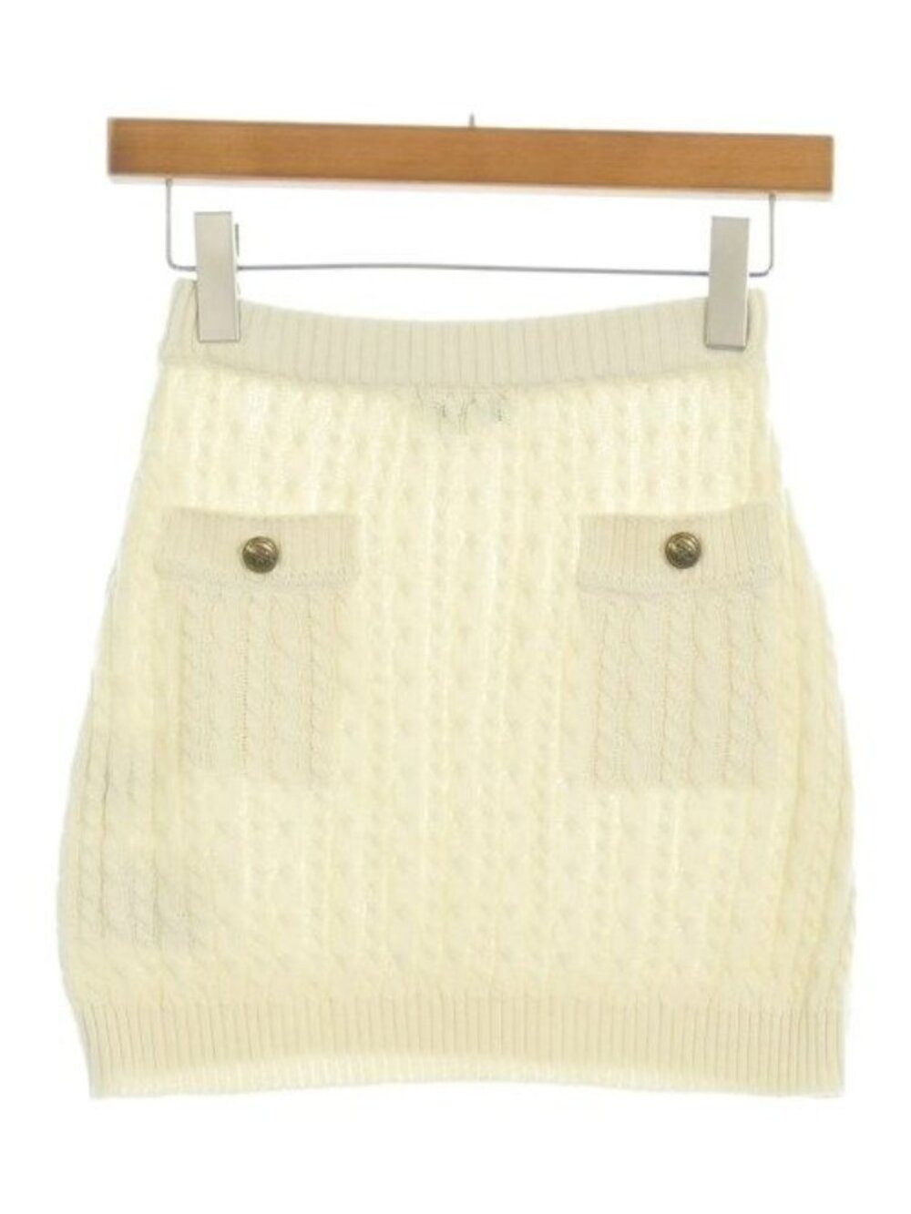 Prada Mini Skirt Ivory